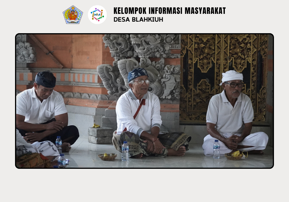 Parum Madya Desa Adat Blahkiuh Bahas Persiapan Upacara Pelebon Jero Mangku Pura Dalem Gede - Image 9