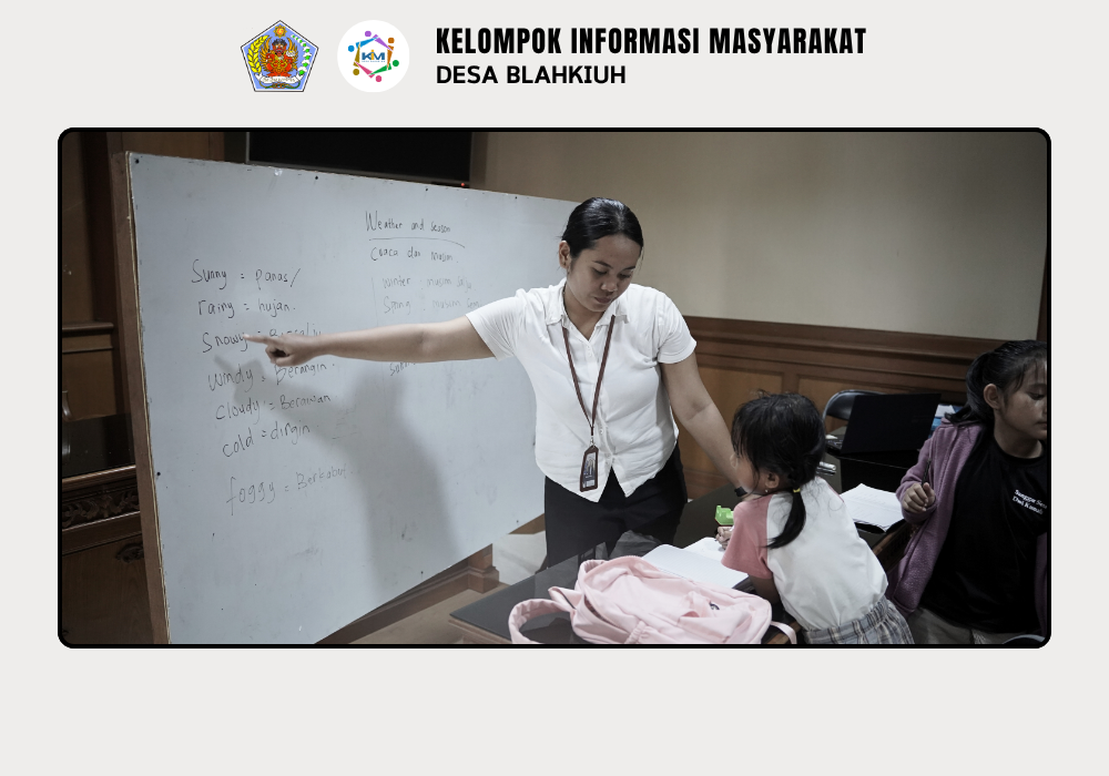 Bimbingan Belajar Bahasa Inggris di Desa Blahkiuh - Image 3