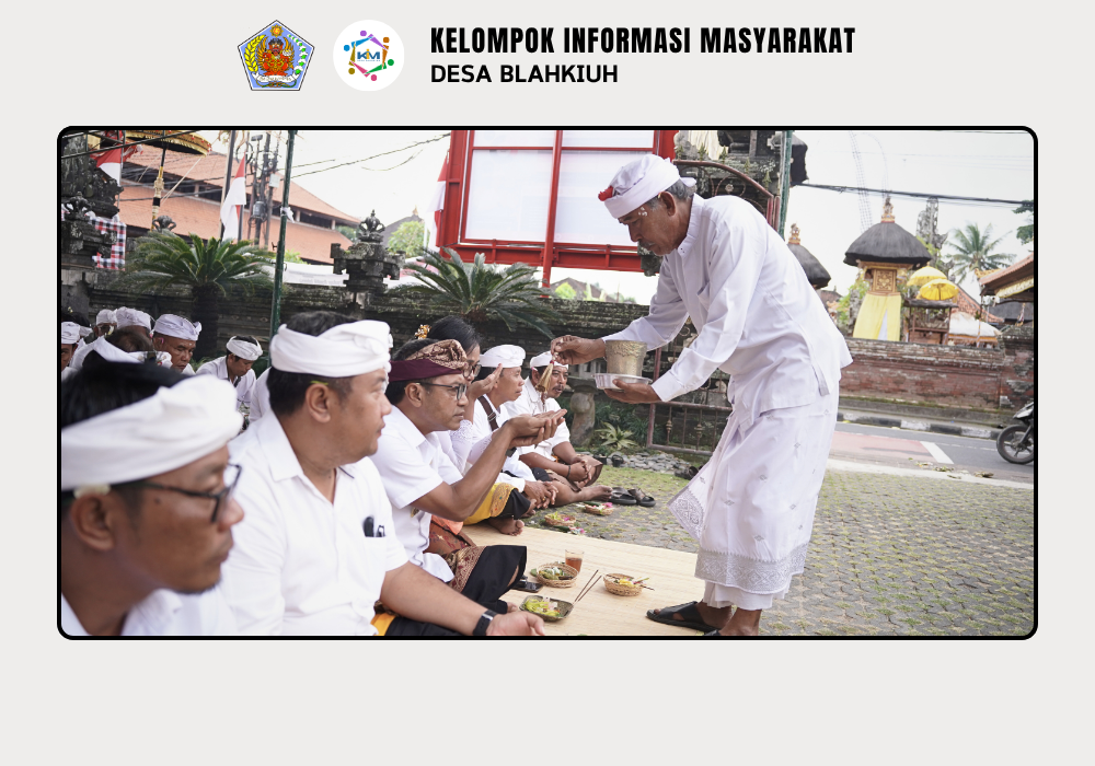 Tigang Rahina Piodalan Padmasana Kantor Perbekel Blahkiuh - Image 9