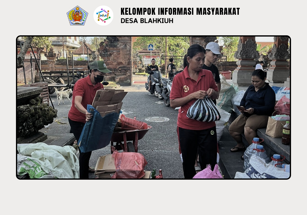 Kegiatan Bank Sampah di Desa Blahkiuh - Image 6