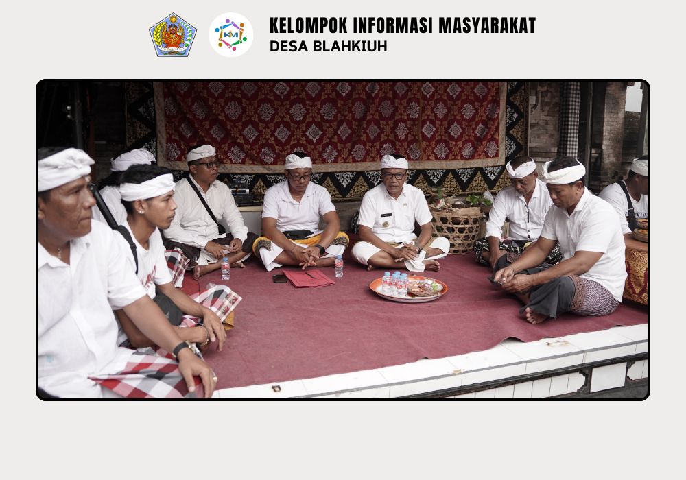 Serah Terima Upakara Piodalan di Pura Dalem Pancer Desa Blahkiuh - Image 2