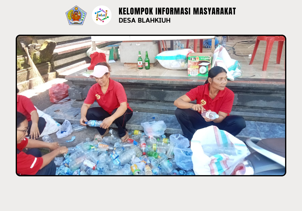 Kegiatan Bank Sampah di Desa Blahkiuh - Image 4