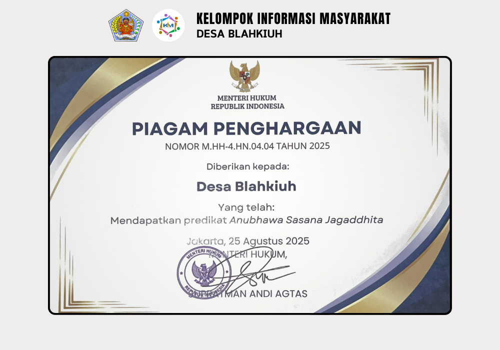 Perbekel Blahkiuh Raih Penganugerahan PJA (Peacemaker Justice Award) Tingkat Nasional di Jakarta - Image 9