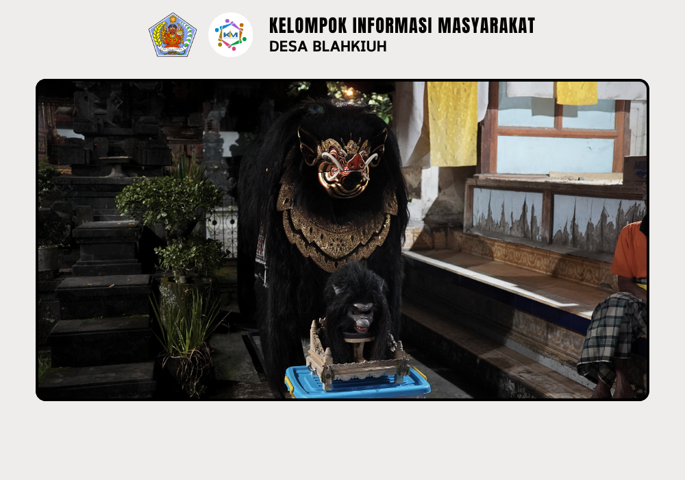 Pengukuhan Kelompok Seni Barong Bangkal Sekaa Demen Singasari Desa Blahkiuh - Image 8