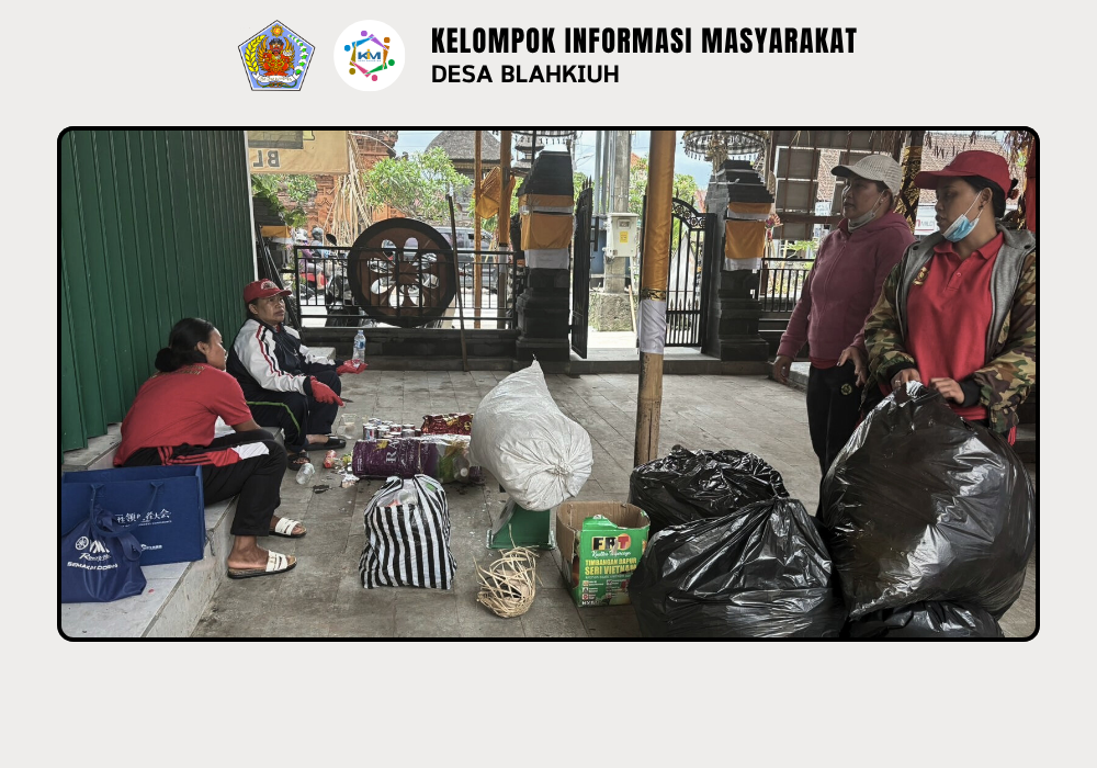 Kegiatan Bank Sampah di Desa Blahkiuh - Image 4