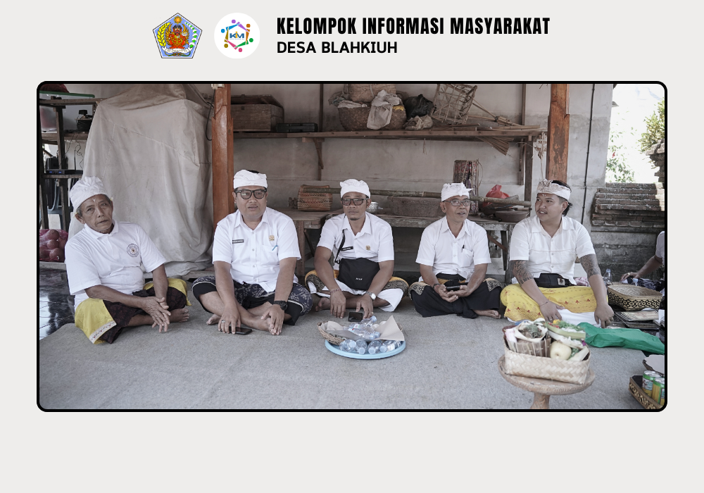 Kegiatan Serah Terima Upakara Piodalan Pura Dalem Alit Br. Ulapan I, Pura Ratu Ngurah Br. Benehkawan, Pura Taman Cebluk, Pura Ratu Ngurah Rambut Sedana Br. Dlodpasar, dan Pura Melanting Pasar - Image 2