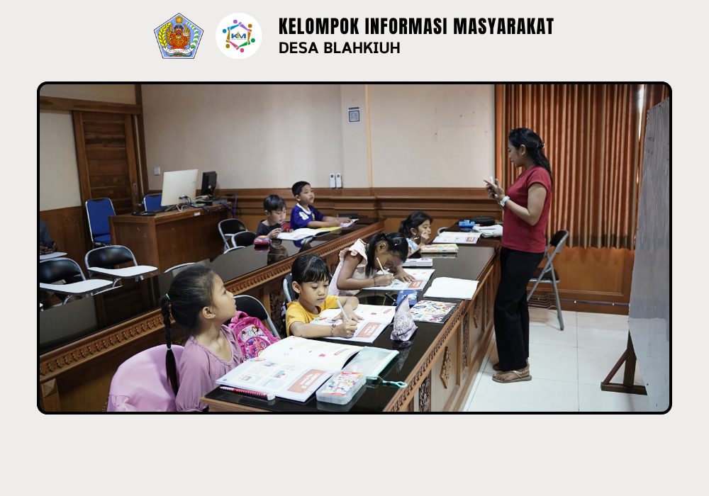 Kegiatan Bimbingan Belajar Bahasa Inggris di Desa Blahkiuh - Image 2