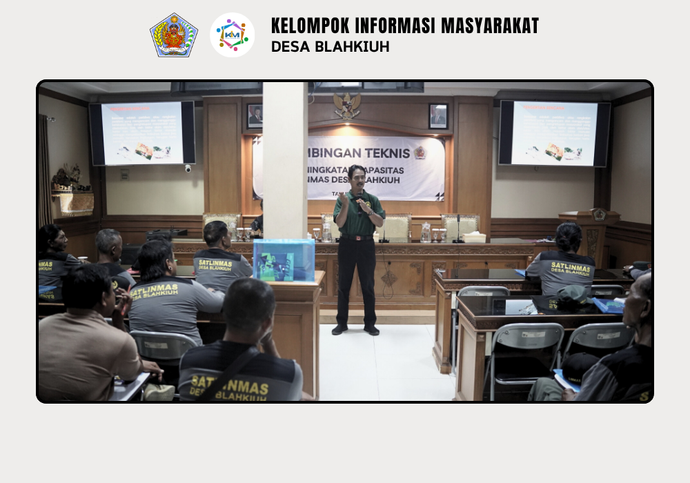 Bimbingan Teknis Peningkatan Kapasitas Linmas Desa Blahkiuh - Image 8