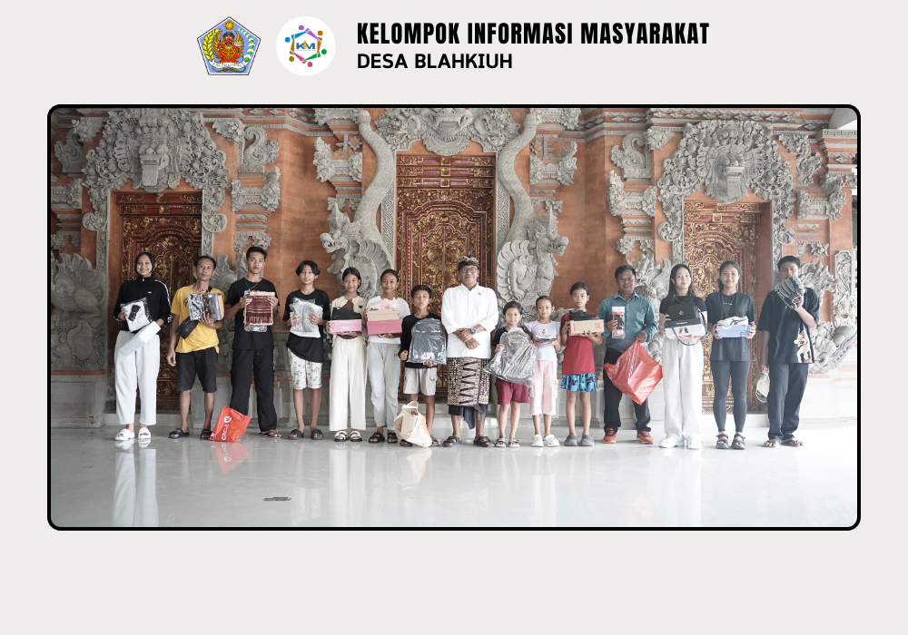 Pemberian Apresiasi kepada Masyarakat Berprestasi Desa Blahkiuh Tahun 2025 - Image 5