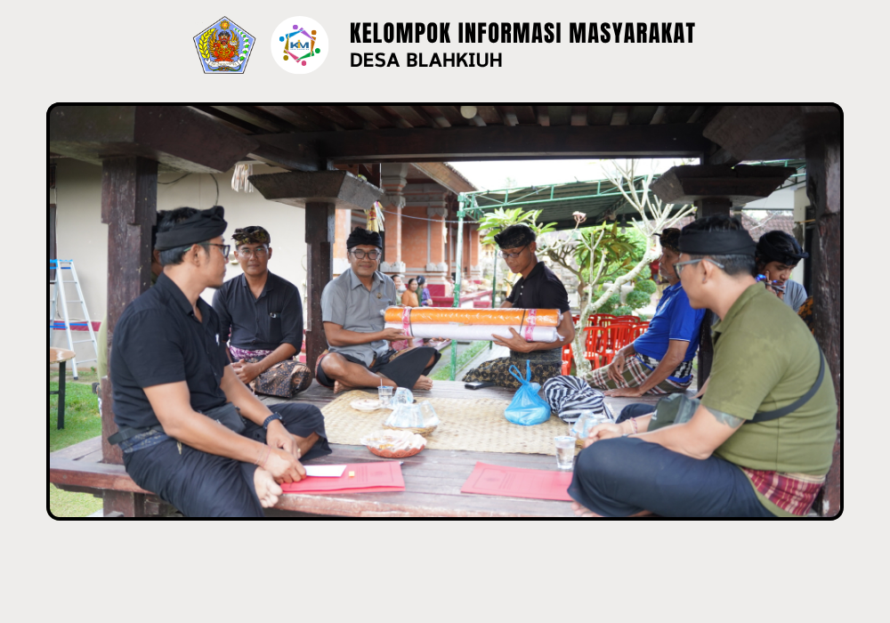 Penyerahan Bantuan Santunan Kematian di Wilayah Banjar Kembangsari