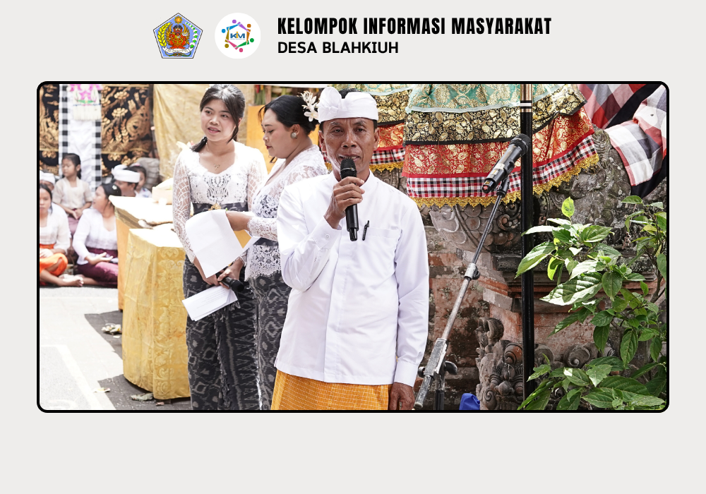 Peninjauan Kegiatan Ngaturang Rayunan Melingkeh di Pura Dalem Tungkub dan Piodalan Ring Pura Dalem Desa Adat Pikah - Image 6