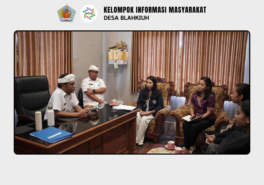 Koordinasi Dosen dan Mahasiswa KKN Universitas Dhyana Pura Bersama Pemerintah Desa Blahkiuh - Image 5