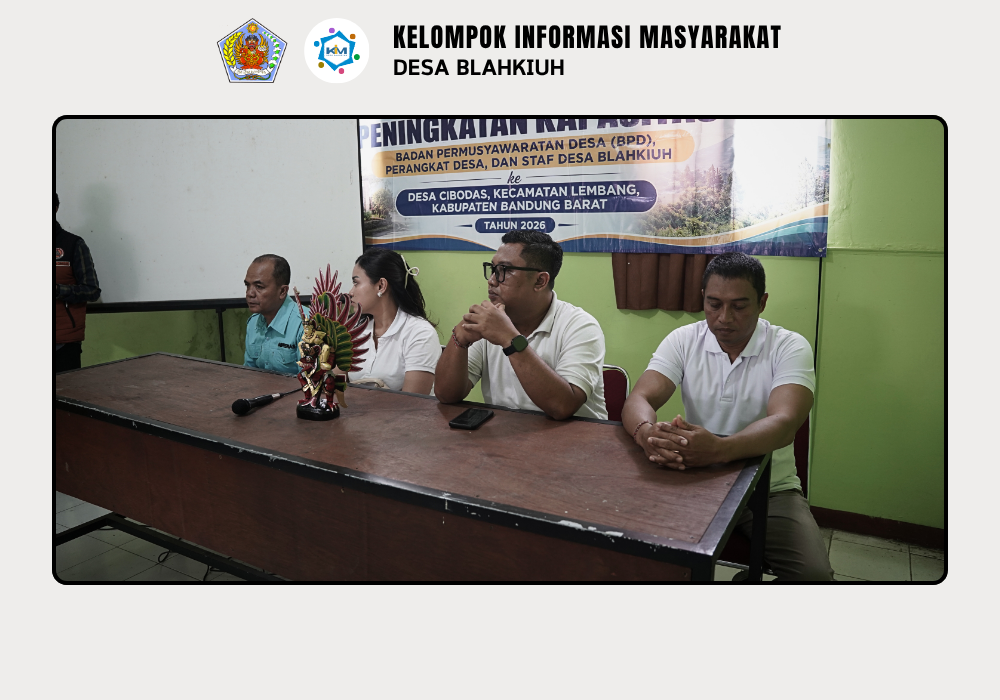ORIENTASI LAPANGAN BPD, PERANGKAT DAN STAF DESA BLAHKIUH KE DESA CIBODAS, KECAMATAN LEMBANG, KABUPATEN BANDUNG BARAT - Image 3