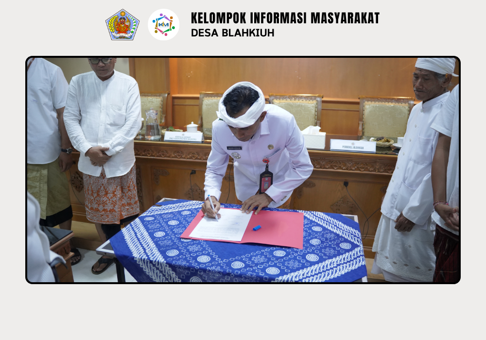 Pelantikan Pengganti Antar Waktu (PAW) BPD Desa Blahkiuh - Image 9