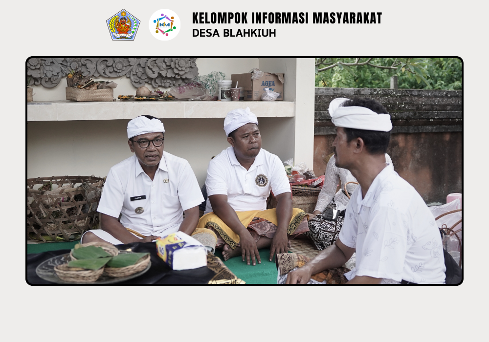Serah Terima Upakara Piodalan di Pura Sari, Banjar Ulapan I, Desa Blahkiuh - Image 5