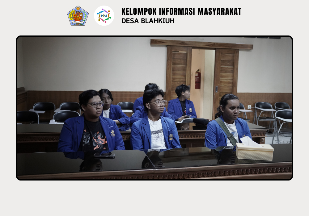 Mahasiswa Universitas Warmadewa Kunjungi Kantor Perbekel Blahkiuh Terkait Pelaksanaan KKN - Image 5