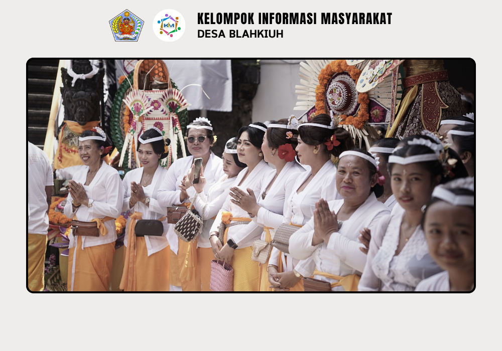 Upacara Karya Pedudusan Alit, Mlaspas, dan Mupuk Pedagingan di Banjar Dlodpasar, Desa Blahkiuh Berlangsung Suci dan Bermakna - Image 3