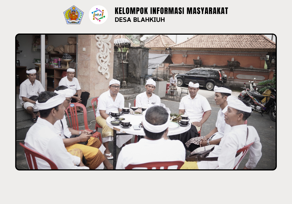 Kegiatan Serah Terima Upakara Piodalan di Pura Melanting Banjar Pikah, Desa Blahkiuh - Image 5