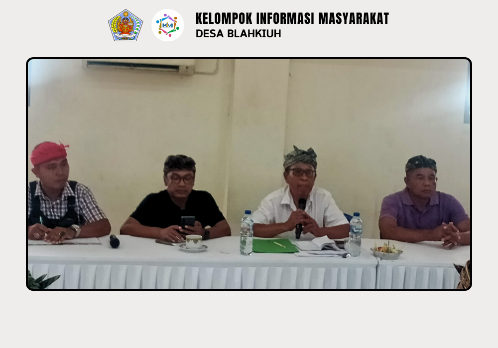 Rapat Persiapan Pemelastian ke Segara Menyambut Kesanga Tahun Caka 1948 di Desa Adat Blahkiuh - Image 4