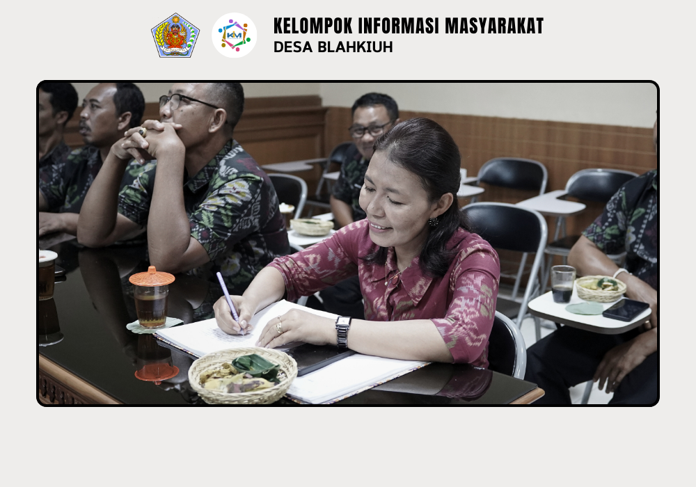 Desa Blahkiuh melaksanakan Musyawarah Desa (Musdes) Bahas Daftar Usulan Penghapusan Aset Inventaris Desa - Image 4
