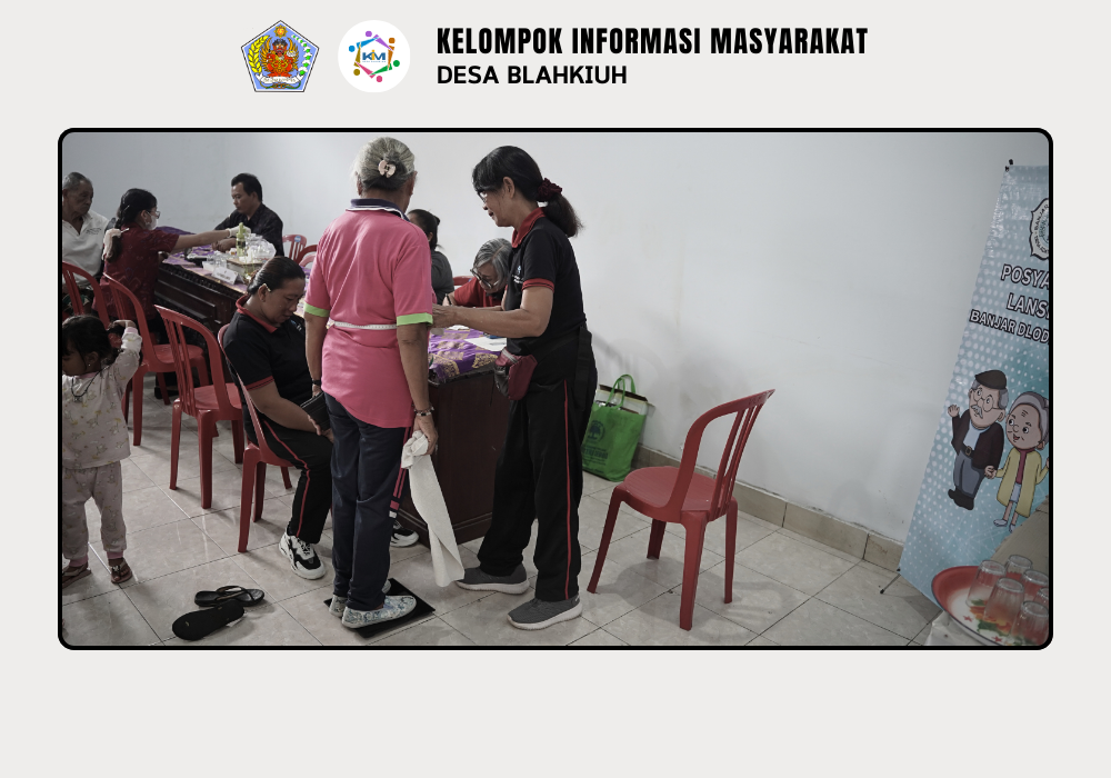Kegiatan Posyandu Lansia Di Wilayah Banjar Dlodpasar - Image 3