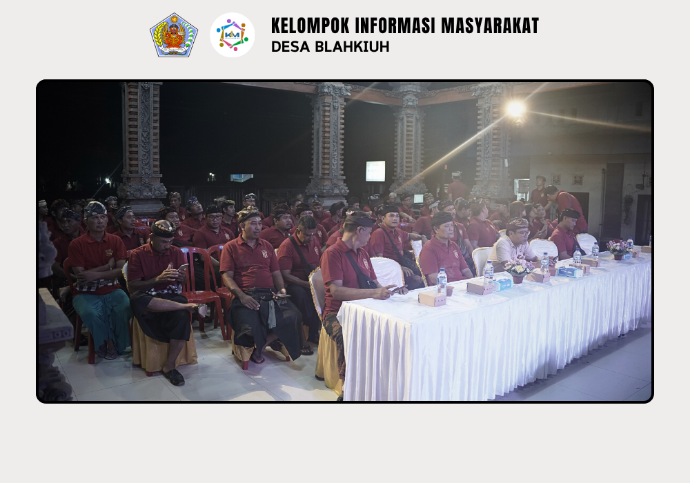 Peringatan HUT ke-4 Suka Duka Semeton Raket Jayamahe (Semeton Rajam) Banjar Kembangsari, Desa Blahkiuh - Image 3