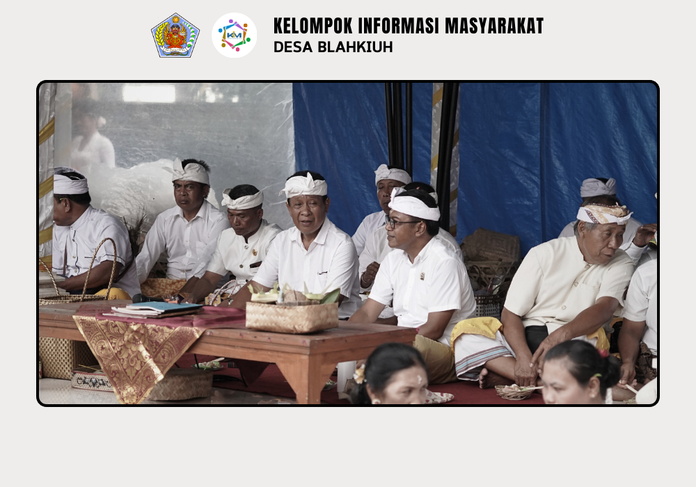 Serah Terima Upakara Piodalan di Pura Penataran, Pura Prajapati Gede, dan Pura Dalem Gede Desa Adat Blahkiuh - Image 6