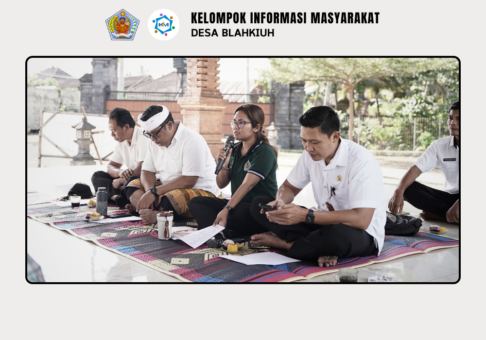 Rapat Evaluasi TPS 3R Kubon Ampas Sari Desa Blahkiuh - Image 3