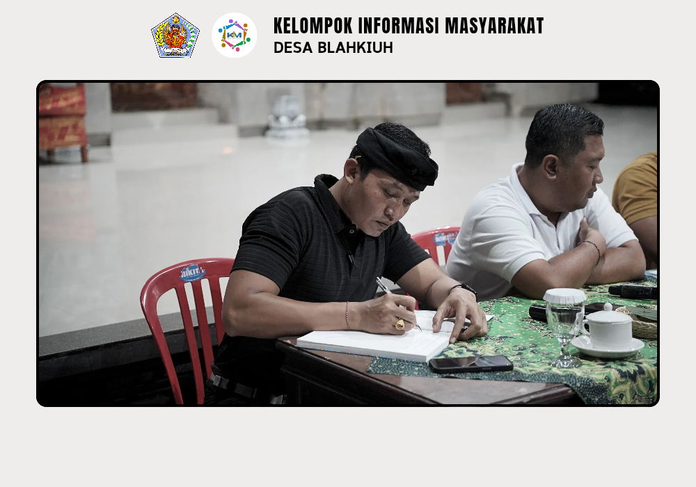 Rapat koordinasi pelaksanaan BERISAPA Desa Blahkiuh sebagai salah satu alternatif penanggulangan sampah - Image 10