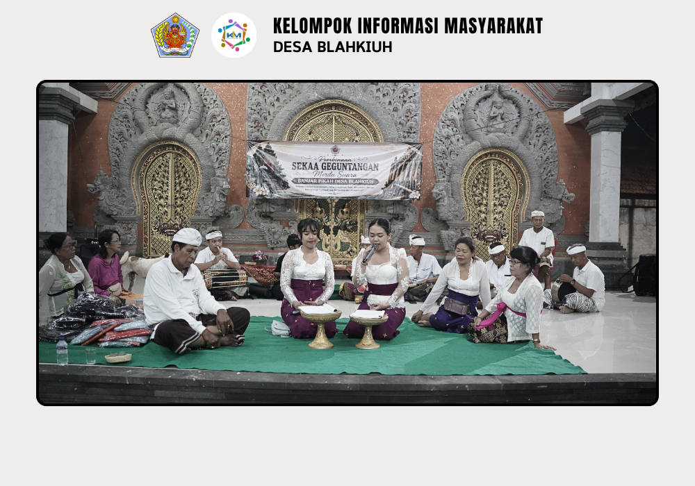 PEMBINAAN SEKAA GEGUNTANGAN MERDU SUARA BANJAR PIKAH DESA BLAHKIUH - Image 9