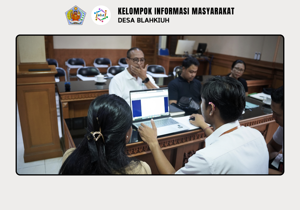 Pembinaan Program Kampung Iklim (ProKlim) oleh DLHK Kabupaten Badung di Desa Blahkiuh - Image 8