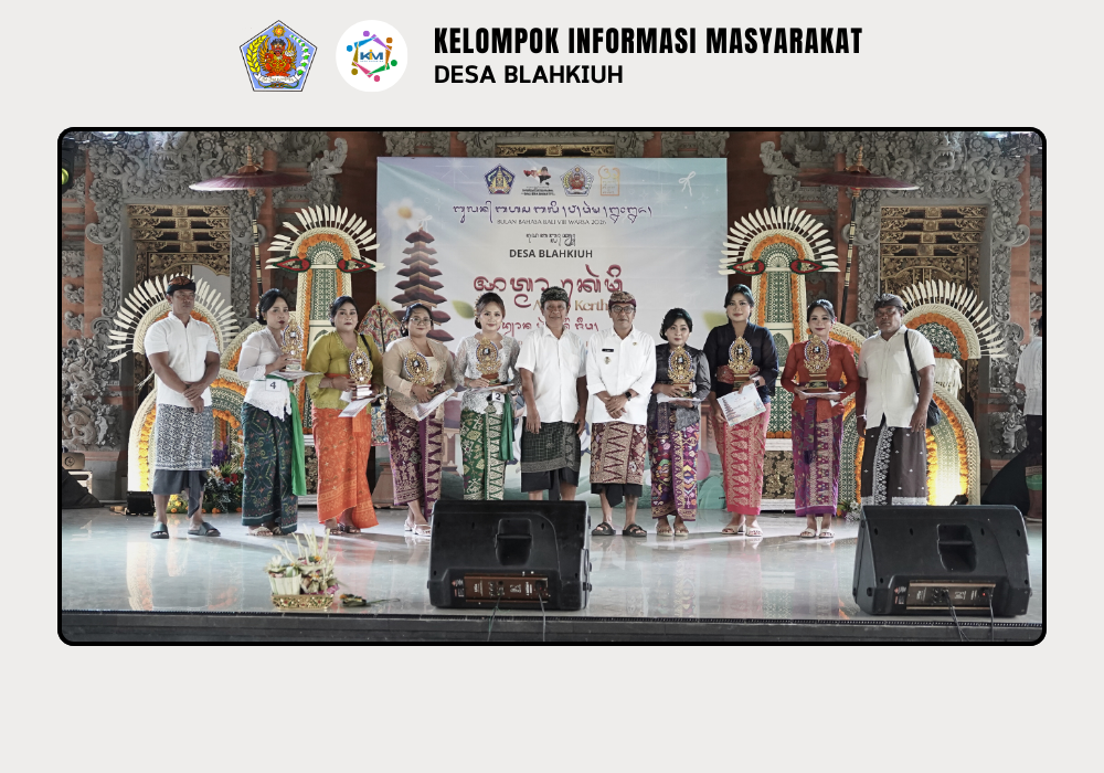 Perayaan Bulan Bahasa Bali Desa Blahkiuh Tahun 2026 Berlangsung Meriah - Image 8