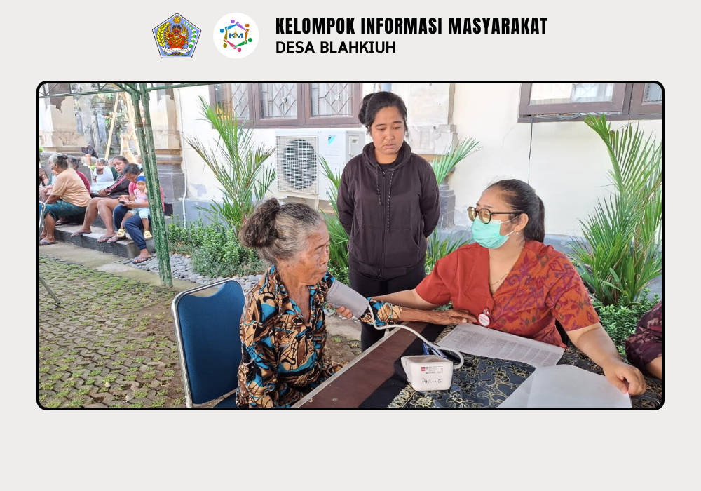 Penilaian Kesehatan Glasgow Coma Scale oleh Puskesmas Abiansemal I di Kantor Perbekel Blahkiuh - Image 5