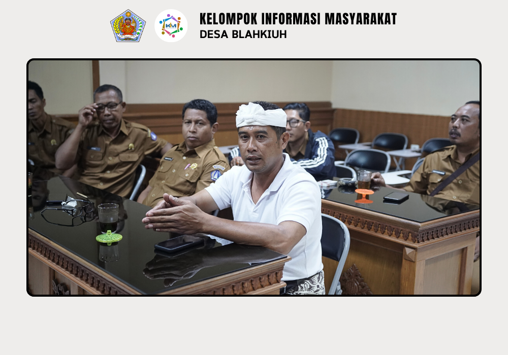 Pembentukan Calon Ketua dan Anggota TPK Pavingisasi Jln. Banten wilayah Banjar Ulapan I serta TPK Pembinaan Banjar Adat se-Desa Blahkiuh - Image 7