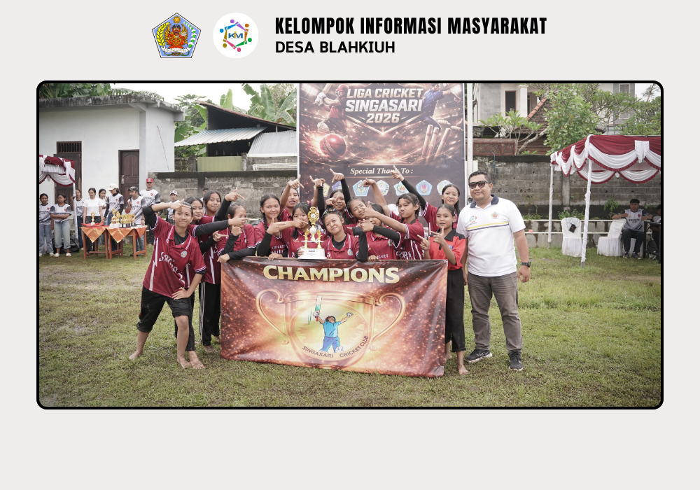 Penutupan Liga Cricket Singasari dan Penyerahan Hadiah Berlangsung Meriah - Image 9