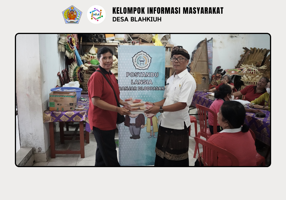 Kegiatan Posyandu Lansia Di Wilayah Banjar Dlodpasar - Image 9