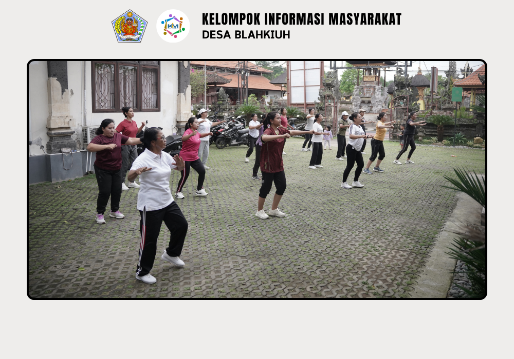TP PKK Desa Blahkiuh Gelar Kegiatan Senam Bersama untuk Tingkatkan Kesehatan dan Kebugaran - Image 3