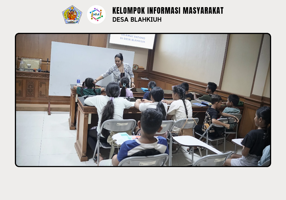 Kegiatan Bimbingan Belajar Bahasa Inggris di Desa Blahkiuh - Image 5