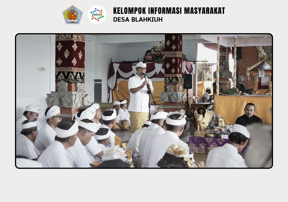 Upacara Karya Pedudusan Alit, Mlaspas, dan Mupuk Pedagingan di Banjar Dlodpasar, Desa Blahkiuh Berlangsung Suci dan Bermakna - Image 9