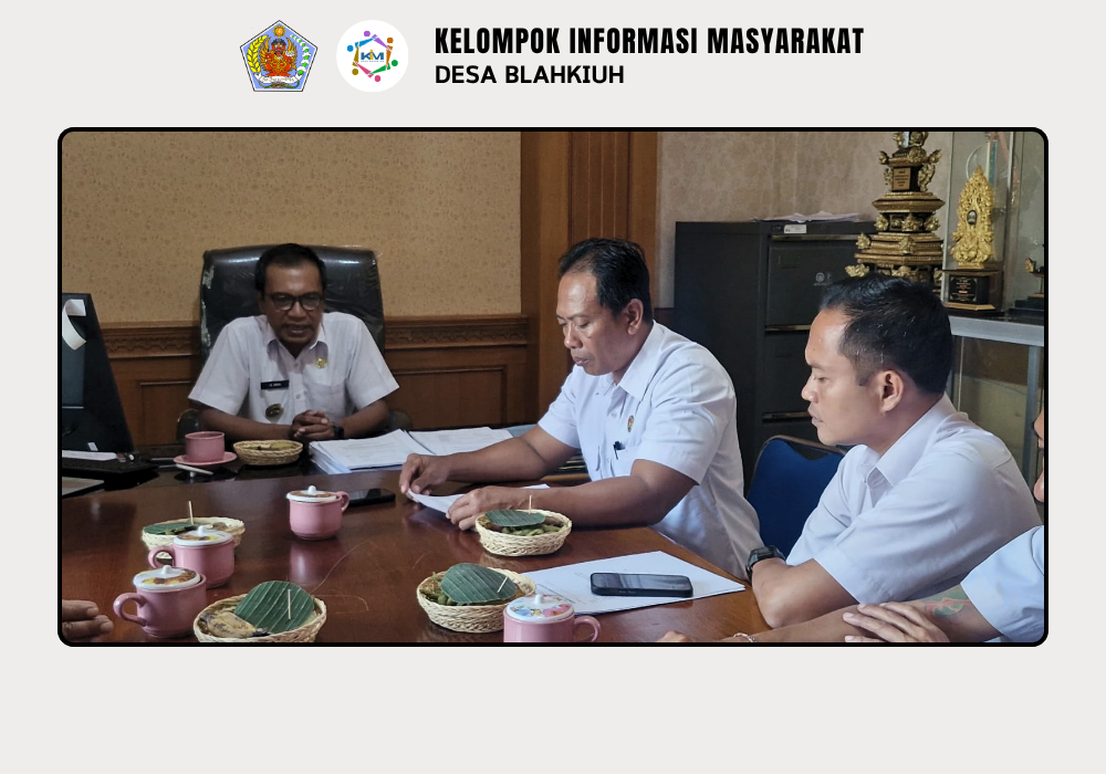 Rapat Koordinasi Terkait Meninggalnya Anggota BPD Blahkiuh - Image 5