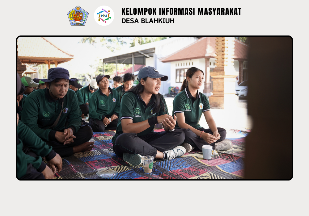 Rapat Evaluasi Bulan Juli TPS 3R Kubon Ampas Sari Desa Blahkiuh - Image 6