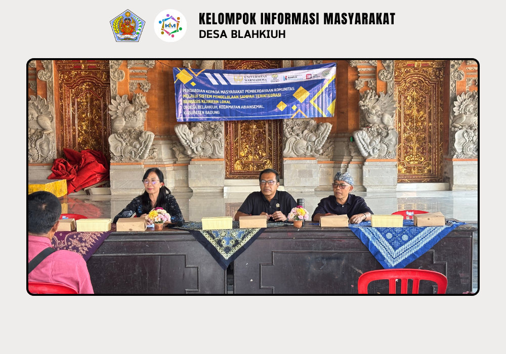 Pelaksanaan PKM: Pemberdayaan Komunitas melalui Sistem Pengelolaan Sampah Terintegrasi Berbasis Kearifan Lokal - Image 2