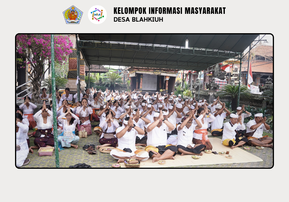 Tigang Rahina Piodalan Padmasana Kantor Perbekel Blahkiuh - Image 8