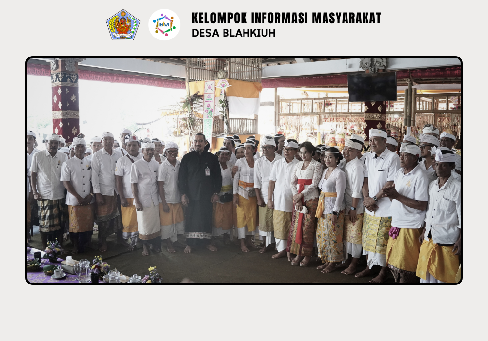 Upacara Karya Pedudusan Alit, Mlaspas, dan Mupuk Pedagingan di Banjar Dlodpasar, Desa Blahkiuh Berlangsung Suci dan Bermakna - Image 10