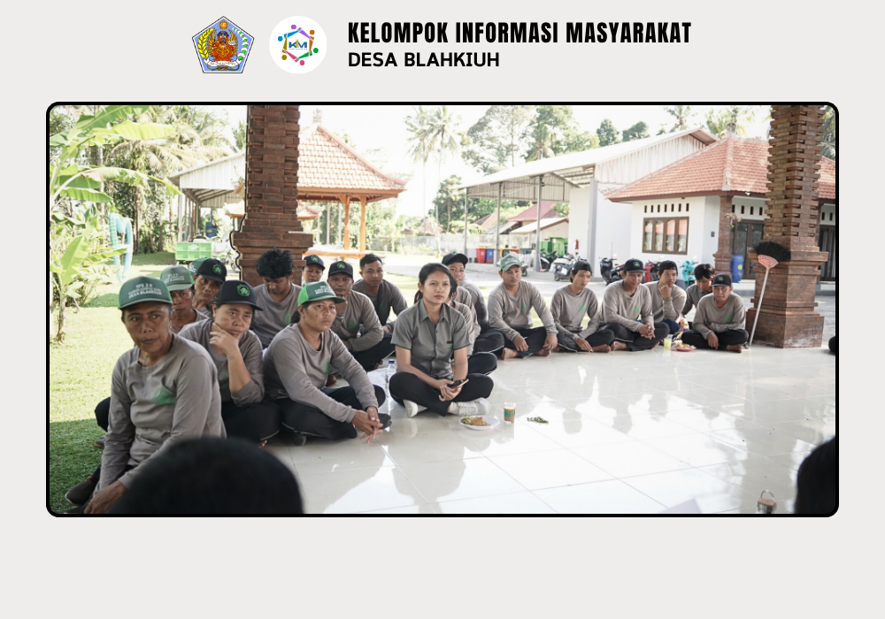 Rapat Evaluasi TPS 3R Kubon Ampas Sari Desa Blahkiuh - Image 9