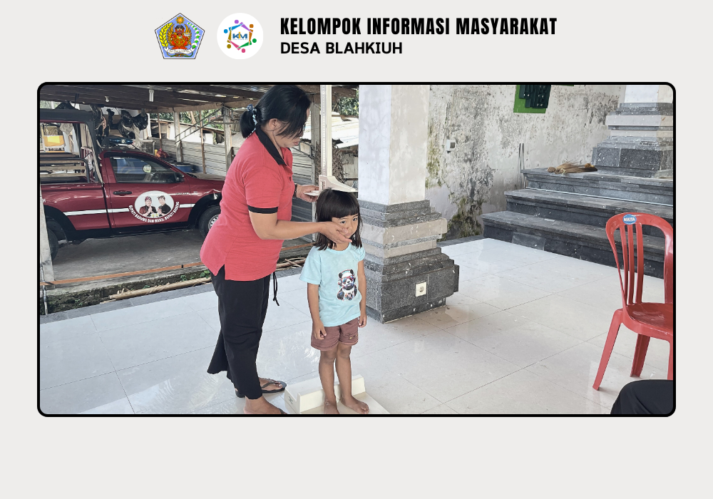 Kegiatan Posyandu Balita di Wilayah Banjar Pikah - Image 3