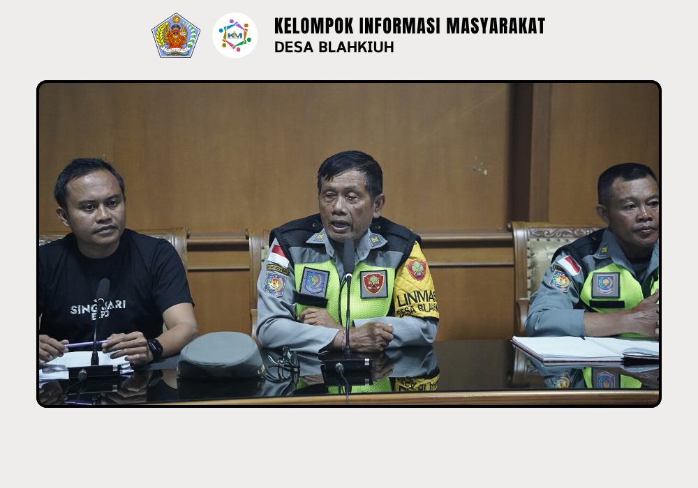 Rapat Rutin Linmas Desa Blahkiuh, Bahas Ronda Malam dan Evaluasi Kegiatan - Image 4