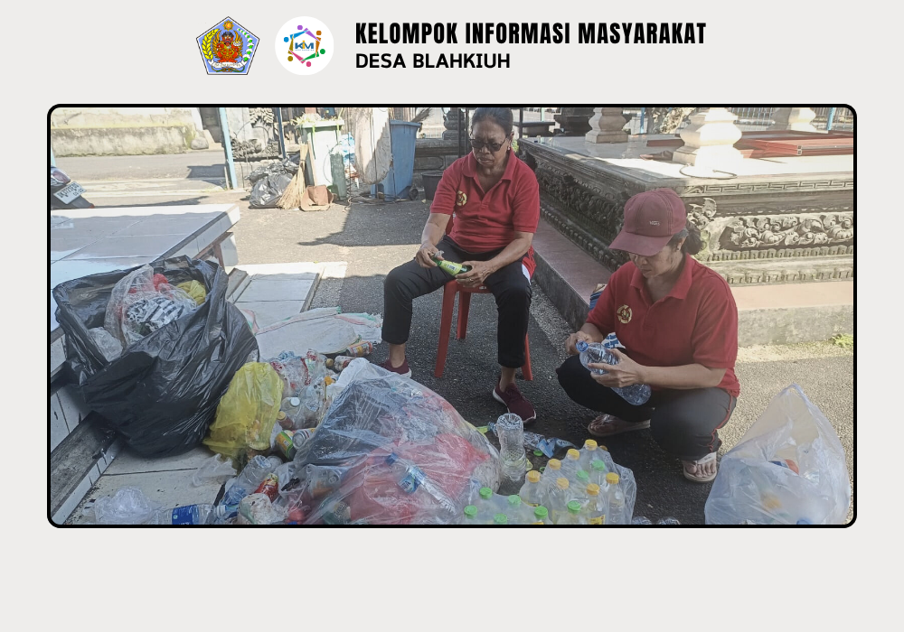 Kegiatan Bank Sampah di Desa Blahkiuh - Image 2