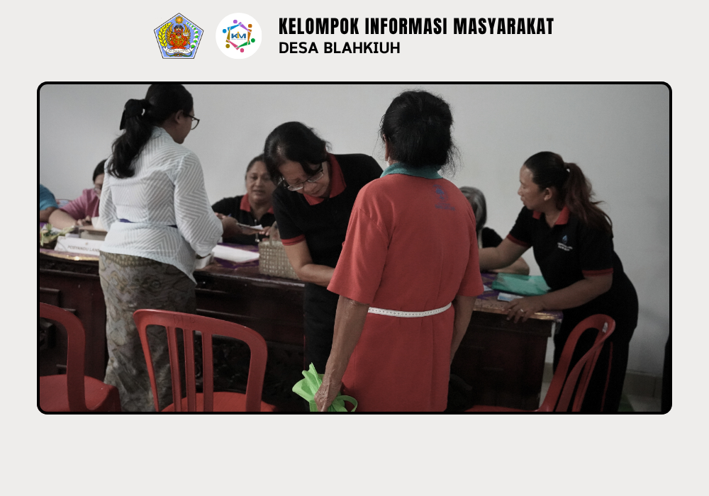Kegiatan Posyandu Lansia Di Wilayah Banjar Dlodpasar - Image 3