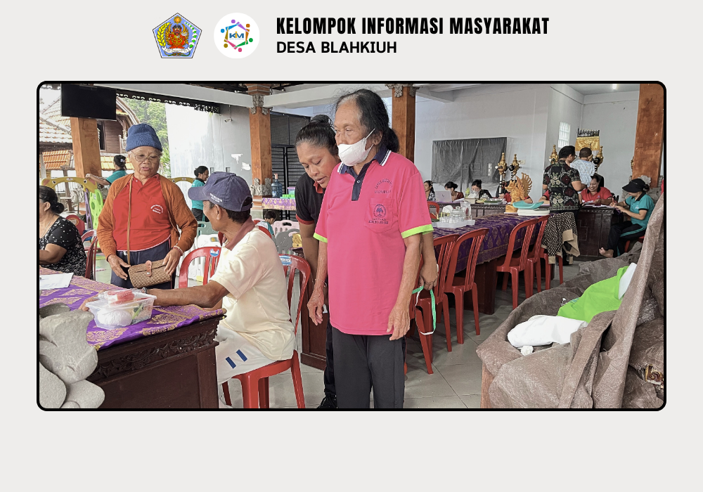 Kegiatan Posyandu Lansia Di Wilayah Banjar Dlodpasar - Image 3